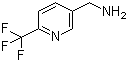 结构式 CAS# 387350-39-2, 3-氨甲基-6-(三氟甲基)吡啶