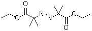 Ethyl azodiisobutyrate molecular structure (CAS 3879-07-0)