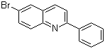 structure of CAS# 3894-25-5, 2-Phenyl-6-bromoquinoline