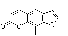 Trioxsalen molecular structure (CAS 3902-71-4)