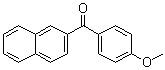 2-Naphthyl 4-methoxyphenyl ketone molecular structure (CAS 39070-97-8)