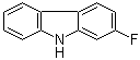 结构式 CAS# 391-53-7, 2-氟-9H-咔唑