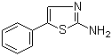 structure of CAS# 39136-63-5, 5-Phenyl-2-thiazolamine;2-Amino-5-phenylthiazole