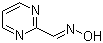 (E)-2-Pyrimidinecarboxaldehyde oxime molecular structure (CAS 39232-40-1)