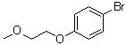 结构式 CAS# 39255-23-7, 4-(2-甲氧基乙氧基)溴苯