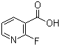 structure of CAS# 393-55-5, 2-Fluoronicotinic acid;2-Fluoropyridine-3-carboxylic acid