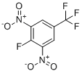 structure of CAS# 393-76-0, 3,5-Dinitro-4-fluorobenzotrifluoride;2-fluoro-1,3-dinitro-5-(trifluoromethyl)benzene