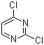 结构式 CAS# 3934-20-1, 2,4-二氯嘧啶