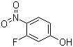 structure of CAS# 394-41-2, 3-Fluoro-4-nitrophenol