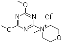 结构式 CAS# 3945-69-5, 4-(4,6-二甲氧基三嗪-2-基)-4-甲基吗啉盐酸盐
