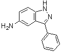 structure of CAS# 395099-05-5, 5-Amino-3-phenyl-1H-indazole;3-Phenyl-1H-indazol-5-amine