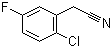 2-Chloro-5-fluorophenylacetonitrile molecular structure (CAS 395675-23-7)