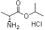 D-Alanine isopropyl ester hydrochloride molecular structure (CAS 39613-92-8)
