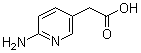 6-Amino-3-pyridineacetic acid molecular structure (CAS 39658-45-2)