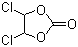 结构式 CAS# 3967-55-3, 4,5-二氯-1,3-二氧五环-2-酮; 二氯代碳酸乙烯酯