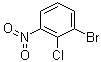 1-Bromo-2-chloro-3-nitrobenzene molecular structure (CAS 3970-37-4)