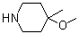 4-Methoxy-4-methylpiperidine molecular structure (CAS 3970-72-7)