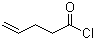 structure of CAS# 39716-58-0, 4-Pentenoyl chloride;pent-4-enoyl chloride