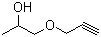structure of CAS# 3973-17-9, Propargyl alcohol propoxylate;1-(2-Propynyloxy)-2-propanol; 1-Propynoxy-2-propanol; 4-Oxa-1-heptyn-6-ol; PAP