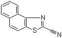 structure of CAS# 39785-46-1, Naphtho[1,2-d]thiazole-2-carbonitrile