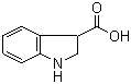 Indoline-3-carboxylic acid molecular structure (CAS 39891-70-8)