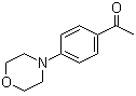 结构式 CAS# 39910-98-0, N-(4-乙酰基苯基)吗啉
