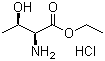 structure of CAS# 39994-70-2, L-Threonine ethyl ester hydrochloride