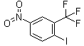3-(三氟甲基)-4-碘硝基苯分子结构 (CAS 400-75-9)