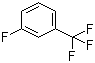 structure of CAS# 401-80-9, 3-Fluorobenzotrifluoride;1-Fluoro-3-(trifluoro-methyl)benzene; alpha,alpha,alpha,3-Tetrafluorotoluene
