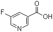 5-Fluoronicotinic acid molecular structure (CAS 402-66-4)