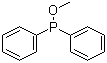 Diphenylmethoxyphosphine molecular structure (CAS 4020-99-9)