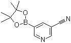 结构式 CAS# 402718-29-0, 3-氰基吡啶-5-硼酸频哪醇酯