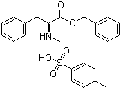 structure of CAS# 40298-25-7, N-Methyl-L-phenylalanine phenylmethyl ester 4-methylbenzenesulfonate