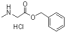 Benzyl sarcosinate hydrochloride molecular structure (CAS 40298-32-6)