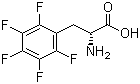 structure of CAS# 40332-58-9, D-3-(Pentafluorophenyl)alanine;D-Pentafluorophe