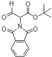 alpha-Formyl-1,3-dihydro-1,3-dioxo-2H-isoindole-2-acetic acid 1,1-dimethylethyl ester molecular structure (CAS 40367-35-9)