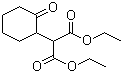 结构式 CAS# 4039-31-0, 2-(2-氧代环己基)丙二酸二乙酯