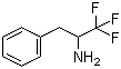 结构式 CAS# 404-20-6, 2-氨基-3-苯基-1,1,1-三氟丙烷
