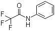 2,2,2-Trifluoro-N-phenylacetamide molecular structure (CAS 404-24-0)