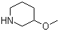 3-甲氧基哌啶分子结构 (CAS 4045-29-8)