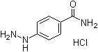 (4-Carbamoylphenyl)hydrazine hydrochloride molecular structure (CAS 40566-97-0)