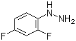 structure of CAS# 40594-30-7, 2,4-Difluorophenylhydrazine