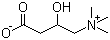 structure of CAS# 406-76-8, DL-Carnitine;3-Hydroxy-4-(trimethylammonio)butanoate