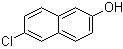 结构式 CAS# 40604-49-7, 2-氯-6-萘酚