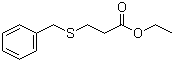 3-(苄硫基)丙酸乙酯分子结构 (CAS 40620-06-2)