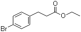 structure of CAS# 40640-98-0, 3-(4-Bromophenyl)propionic acid ethyl ester