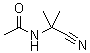 N-(1-Cyano-1-methylethyl)acetamide molecular structure (CAS 40652-06-0)