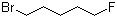 1-Bromo-5-fluoropentane molecular structure (CAS 407-97-6)