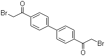 结构式 CAS# 4072-67-7, 4,4'-二(2-溴乙酰基)联苯