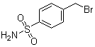 structure of CAS# 40724-47-8, 4-(Bromomethyl)benzenesulfonamide;p-Bromomethylbenzenesulfonamide
